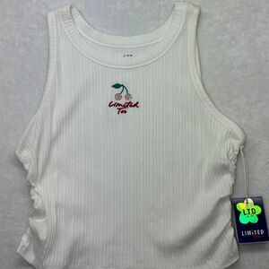 Limited-too Women's White tank top